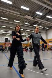 Hilde und Thomas Schütze – Dynamischer Discofox-Schritt